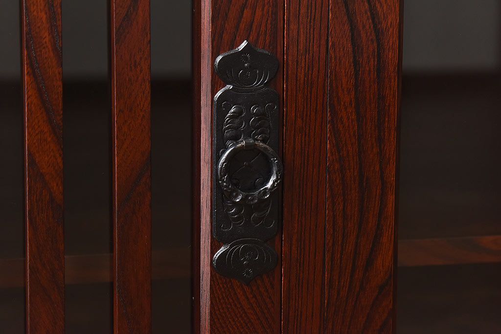 中古美品　岩谷堂箪笥　No.746　覚山サイドボード(収納棚、タンス)(定価約60万円)