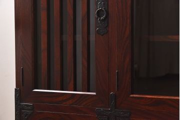 中古美品　岩谷堂箪笥　No.746　覚山サイドボード(収納棚、タンス)(定価約60万円)