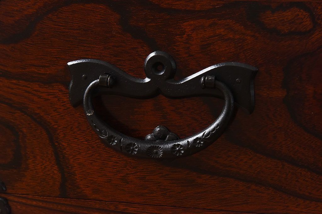 中古美品　岩谷堂箪笥　No.746　覚山サイドボード(収納棚、タンス)(定価約60万円)