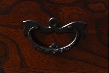 中古美品　岩谷堂箪笥　No.746　覚山サイドボード(収納棚、タンス)(定価約60万円)