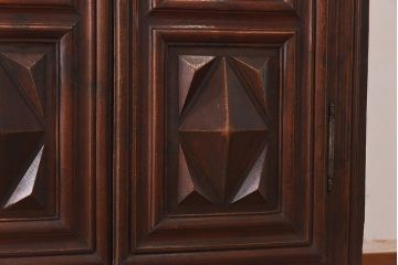 アンティーク家具　フランスアンティーク　異国情緒あふれる大型のアルモワール(ワードローブ、クローゼット、収納棚、戸棚、キャビネット)(R-027645)