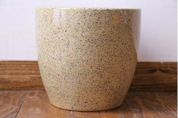 アンティーク雑貨　ノリタケ・則武(日陶)　オールドノリタケ　モダンな火鉢(鉢カバー)