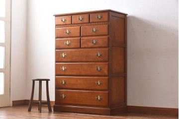 中古　横浜クラシック家具　ダニエル(daniel)　チェストイレブン(洋タンス、引き出し)(定価約45万円)