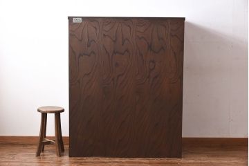 中古 伝統民芸家具 岩谷堂箪笥　杢目と金具が存在感を放つ整理箪笥(定価約50万円)