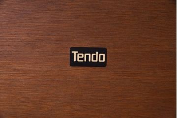 アンティーク雑貨　中古　天童木工　ナチュラルな木の風合いのサイドテーブル(ラウンドテーブル、コーヒーテーブル、花台)(2)