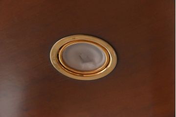アンティーク家具　イタリア製　両開き扉　高級感漂うキュリオケース(ガラスキャビネット、飾り棚)