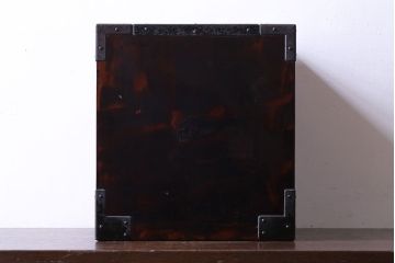 中古　熊野洞　格調高い和の雰囲気漂う小箪笥(仙台箪笥)(定価約17万円)