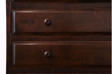 中古　北海道民芸家具　落ち着きある趣きのチェスト(引き出し、箪笥)