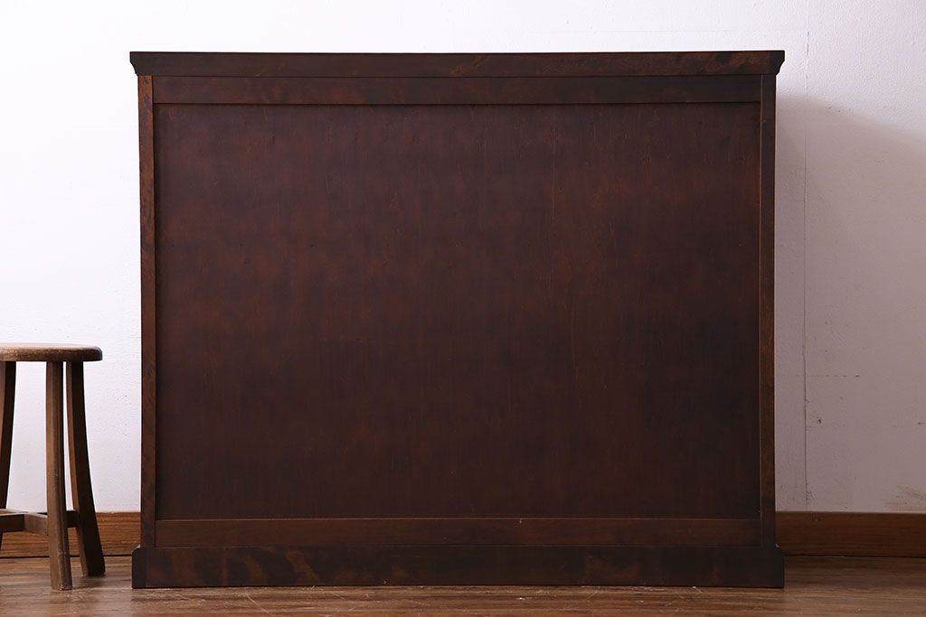 中古　北海道民芸家具　落ち着きある趣きのチェスト(引き出し、箪笥)