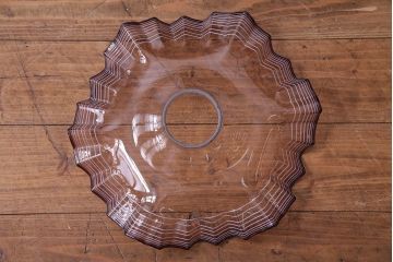 ビンテージ　シェードが可愛らしいオイルランプ(照明、吊りランプ)