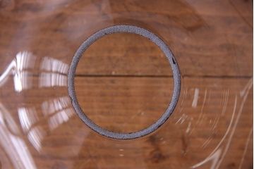 ビンテージ　シェードが可愛らしいオイルランプ(照明、吊りランプ)