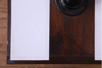 中古 松本民芸家具　シックな雰囲気の亀甲型ペンダントライト(天井照明)