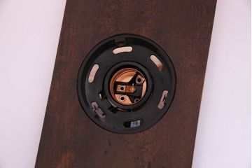 中古 松本民芸家具　シックな雰囲気の亀甲型ペンダントライト(天井照明)