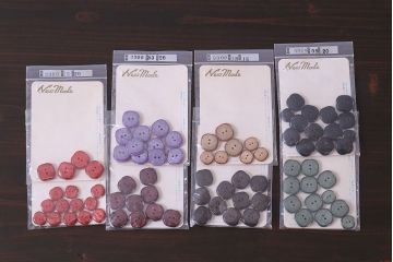 アンティーク雑貨　ビンテージ　シックな色合いが上品な古いボタンセット