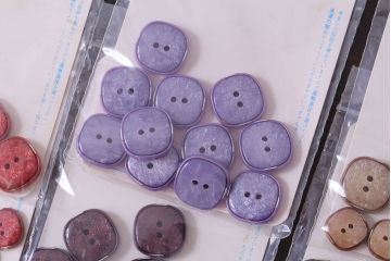 アンティーク雑貨　ビンテージ　シックな色合いが上品な古いボタンセット