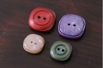 アンティーク雑貨　ビンテージ　シックな色合いが上品な古いボタンセット