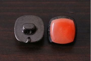 アンティーク雑貨　ビンテージ　ストーン風のデザインがおしゃれな古いボタンセット