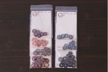 アンティーク雑貨　モダンカラーがおしゃれなビンテージボタンセット