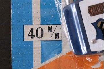 アンティーク雑貨　未開封　MOLA　昭和レトロなパドロックキー(南京錠)(2)