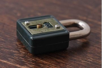 アンティーク雑貨　SOL　昭和レトロなパドロックキー(南京錠)