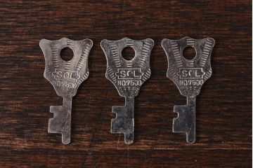 アンティーク雑貨　SOL　昭和レトロなパドロックキー(南京錠)