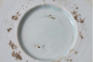 アンティーク雑貨　江戸期　古伊万里　染付蛸唐草　なます皿(和食器)(1)