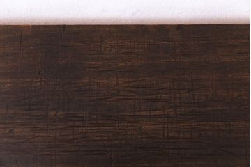 アンティーク家具　和製アンティーク　古材の質感が味わい深い鉄脚のローテーブル(作業台、アイアンテーブル)(1)