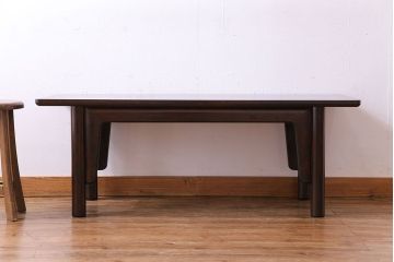 中古　松本民芸家具　#203型　ローテーブル(茶卓、センターテーブル)(定価約15万円)