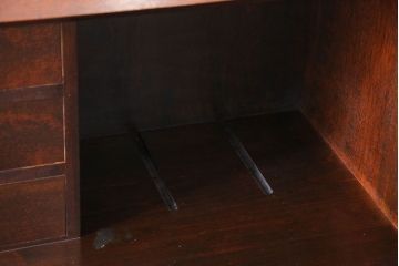 ビンテージ　松本民芸家具　♯308型ライティングビューロー(簿記机、在宅ワーク、在宅用ワークデスク)(定価約33万円)