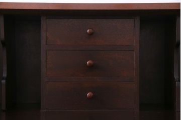 ビンテージ　松本民芸家具　♯308型ライティングビューロー(簿記机、在宅ワーク、在宅用ワークデスク)(定価約33万円)