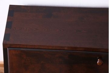 ビンテージ　松本民芸家具　♯308型ライティングビューロー(簿記机、在宅ワーク、在宅用ワークデスク)(定価約33万円)