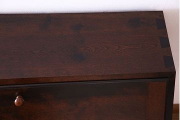 ビンテージ　松本民芸家具　♯308型ライティングビューロー(簿記机、在宅ワーク、在宅用ワークデスク)(定価約33万円)