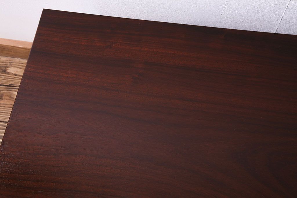 中古　大人な魅力のインダストリアル系トロッコテーブル(センターテーブル、ローテーブル)