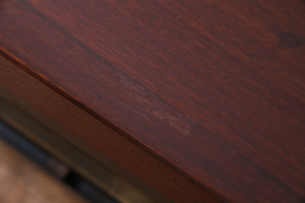 中古　大人な魅力のインダストリアル系トロッコテーブル(センターテーブル、ローテーブル)