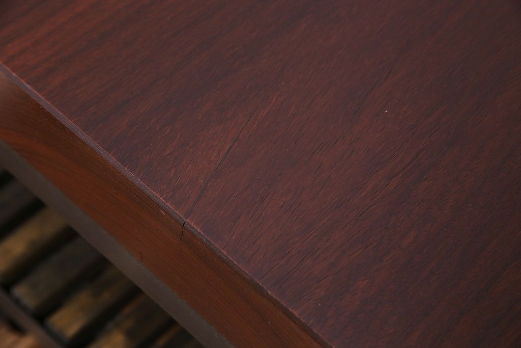 中古　大人な魅力のインダストリアル系トロッコテーブル(センターテーブル、ローテーブル)