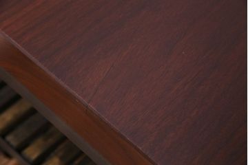 中古　大人な魅力のインダストリアル系トロッコテーブル(センターテーブル、ローテーブル)