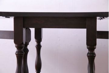 中古　ビンテージ　松本民芸家具　M型　バタフライテーブル(エクステンションテーブル、バタフライ卓)(定価約19万円)