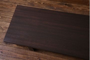 アンティーク家具　昭和　天板一枚板　シンプルな裁ち板(ローテーブル、ローボード、作業台)