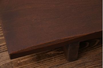 アンティーク家具　大正昭和初期　素朴な味わいのある裁ち板(ローテーブル、ローボード、飾り台)