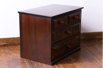 ビンテージ　民芸家具　木のぬくもりを感じる小引き出し(ドロワー)