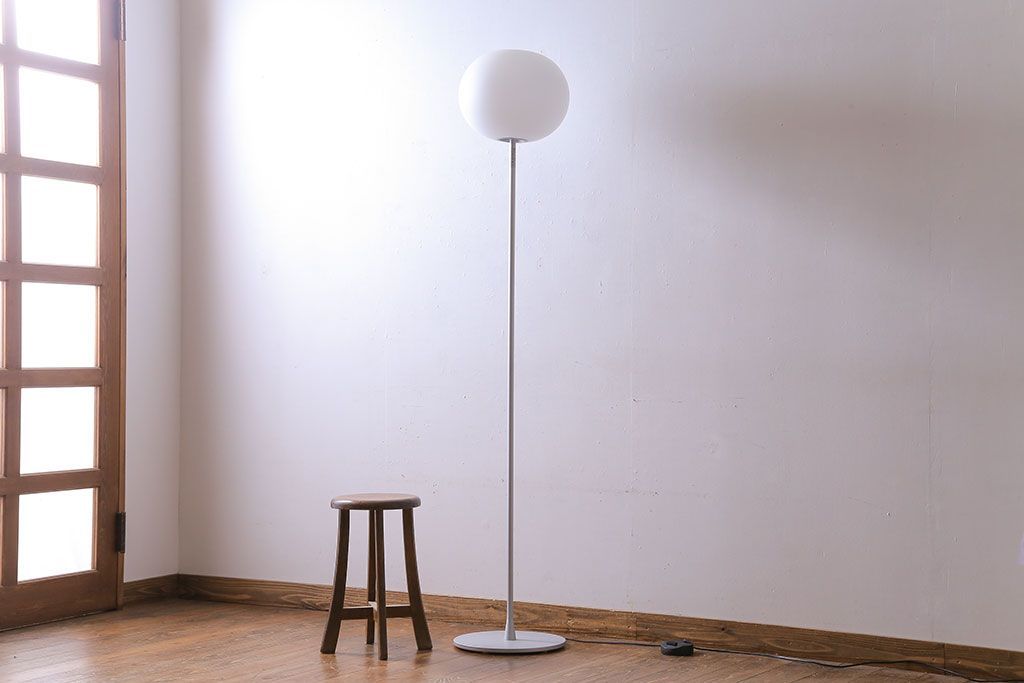 flos グローボールF2 FLOS（フロス）Glo-Ball F2 シルバー H1750mm - YAMAGIWA