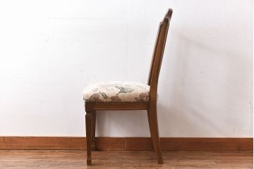 中古極美品　カリモク　domani(ドマーニ)　QUEENS　LIFE(クイーンズライフ)　気品溢れるチェア(ダイニングチェア)(定価約12万円)(1)