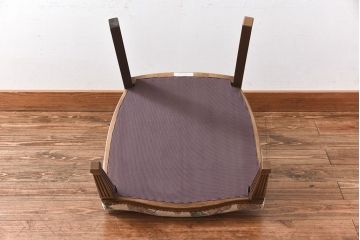 中古極美品　カリモク　domani(ドマーニ)　QUEENS　LIFE(クイーンズライフ)　気品溢れるチェア(ダイニングチェア)(定価約12万円)(1)