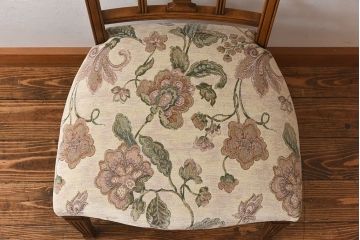 中古極美品　カリモク　domani(ドマーニ)　QUEENS　LIFE(クイーンズライフ)　気品溢れるチェア(ダイニングチェア)(定価約12万円)(2)