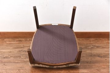 中古極美品　カリモク　domani(ドマーニ)　QUEENS　LIFE(クイーンズライフ)　気品溢れるチェア(ダイニングチェア)(定価約12万円)(2)