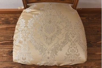 中古極美品　カリモク　domani(ドマーニ)　QUEENS　LIFE(クイーンズライフ)　気品溢れるチェア(ダイニングチェア)(定価約12万円)(2)