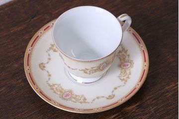 アンティーク雑貨　【S様ご成約済み・ご決済用】中古　ノリタケ(Noritake)のコーヒーカップ&ソーサー