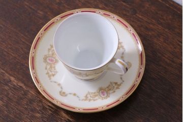 アンティーク雑貨　【S様ご成約済み・ご決済用】中古　ノリタケ(Noritake)のコーヒーカップ&ソーサー