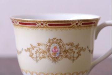 アンティーク雑貨　【S様ご成約済み・ご決済用】中古　ノリタケ(Noritake)のコーヒーカップ&ソーサー