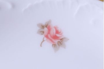 アンティーク雑貨　中古　大倉陶園　金彩　小さなバラ柄の小皿2枚セット(洋食器)